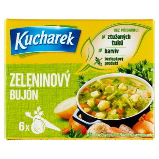 Kucharek Zeleninový bujón 8 ks 80 g