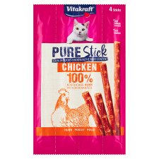 Vitakraft Pure Stick doplnkové krmivo pre mačky 4 x 5 g (20 g)