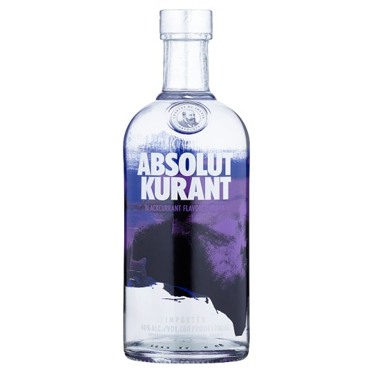 Absolut Kurant Vodka with Black Currant Flavour 700 ml
