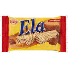 Sedita Ela Wafers with Cream Filling with Chocolate Flavour and Fructose 40 g