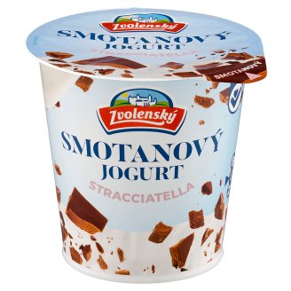 Zvolenský Smotanový jogurt s príchuťou stracciatella 145 g