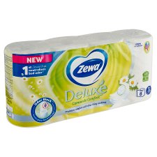 Zewa Deluxe Camomile Comfort Toilet Paper 3-Ply 8 pcs