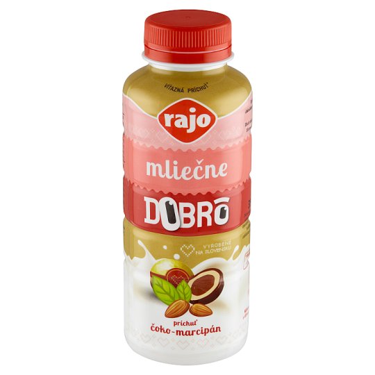 Rajo Mliečne Dobrô Príchuť čoko-marcipán 350 ml
