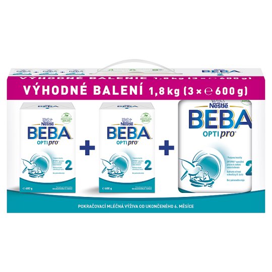 BEBA PRO 2, 3 x 600 g