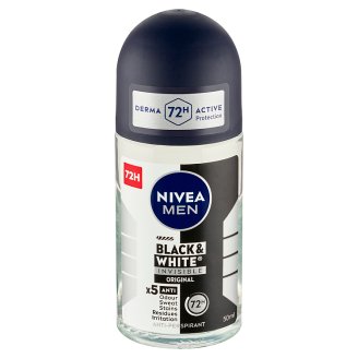 Nivea Men Black & White Invisible Original Guľôčkový antiperspirant 50 ml