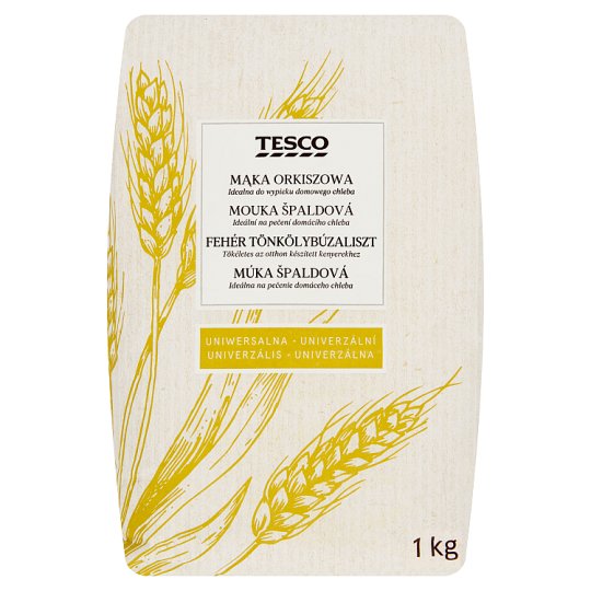 Tesco Múka špaldová univerzálna 1 kg