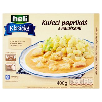 Heli Klasické Kurací paprikáš s haluškami 400 g