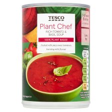 Tesco Plant Chef Rich Tomato & Basil Soup 400 g