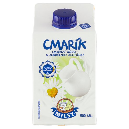 Milsy Cmarík cmarový nápoj s acidofilnou kultúrou 500 ml
