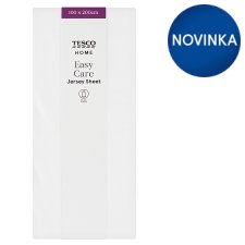 Tesco Home White Jersey Sheet 100 x 200 cm