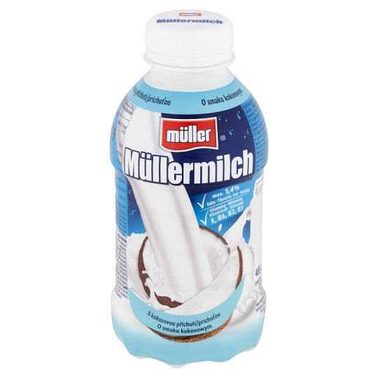 Müller Müllermilch Mliečny nápoj s kokosovou príchuťou 400 g