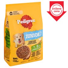 Pedigree Junior with Poultry and Vegetables 500 g