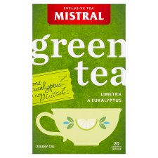 Mistral Limetka a eukalyptus zelený čaj 30 g