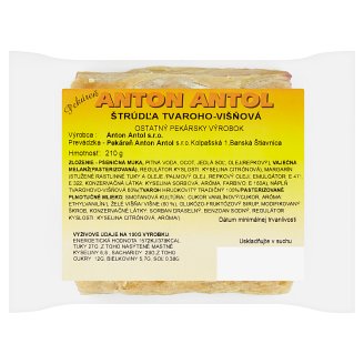 Pekáreň Anton Antol Štrúdľa tvaroho-višňová 210 g