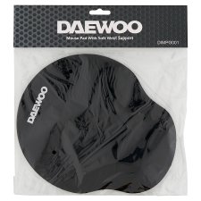 Daewoo Podložka pod myš s mäkkou podperou zápästia 245 x 220 x 2,2 mm