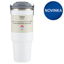 Tesco Home Insulated Dual Adventure Cup with Handle 880 ml