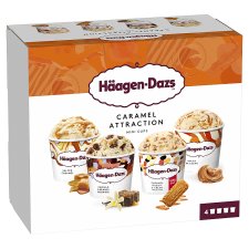 Häagen-Dazs Caramel Attraction 4 pcs 321 g