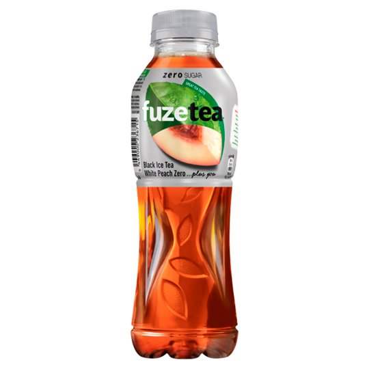 FuzeTea White Peach Zero čierny ľadový čaj 500 ml