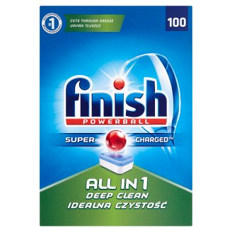 Finish Powerball All in 1 tablety do umývačky riadu 100 ks 1810 g