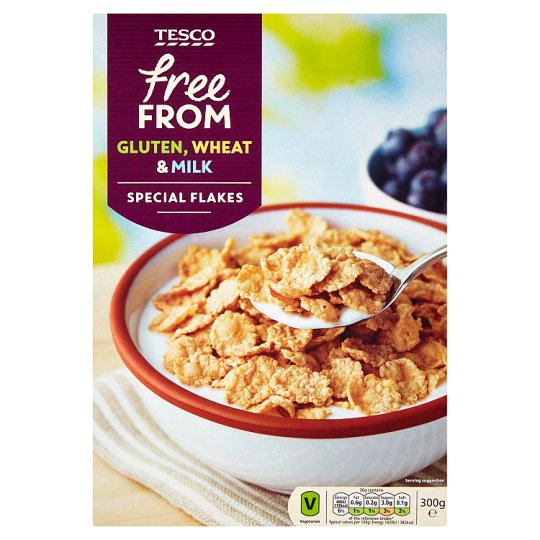 Tesco Free From Gluten, Wheat & Milk Special Flakes 300 g Tesco Groceries