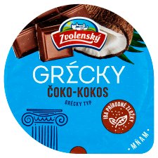 Zvolenský Greek Type Yoghurt Chocolate Coconut 125 g