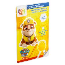 Sweet'n Fun Paw Patrol Popping Candy with Lollipop Fruit Flavour 15 g