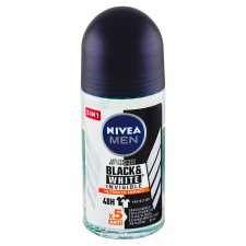 Nivea Men Black & White Invisible Ultimate Impact Antiperspirant Roll-On 50 ml
