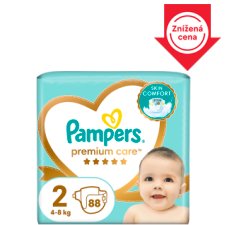 Pampers Premium Care Size 2, Nappy x88, 4kg-8kg