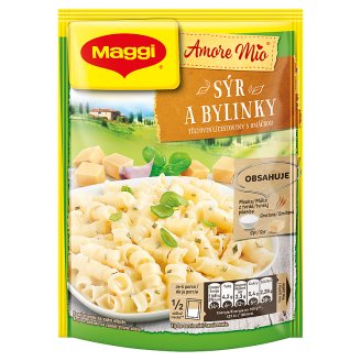 MAGGI Amore Mio 4 druhy syra a bylinky cestoviny s omáčkou vrecko 146 g