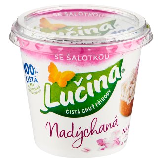 Lučina Nadýchaná Termizovaný našľahaný syr so šalotkou 140 g
