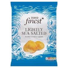 Tesco Finest Fried Potato Chips with Sea Salt 150 g