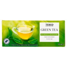 Tesco Zelený čaj 20 x 1,75 g (35 g)