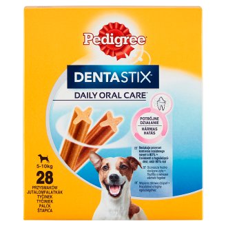Pedigree DentaStix Doplnkové krmivo pre psy staršie ako 4 mesiace 4 x 110 g