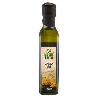 Natur Farm Makový olej za studena lisovaný 250 ml