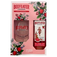 Beefeater London Pink Strawberry Gin 37.5% 700 ml + 1 Glass