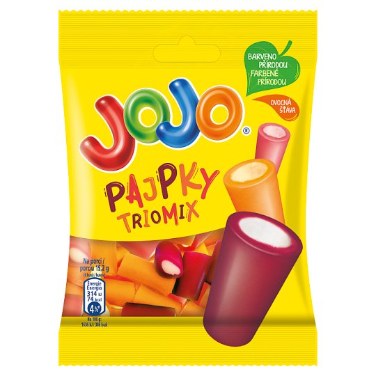 JOJO Pajpky Triomix 80 g