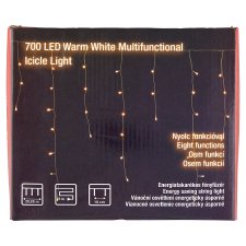 Snow Meister SM2570 700 LED multifunkčný teplý biely svetelný reťazec