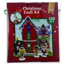 Craft Kit Xmas House DIY Foam