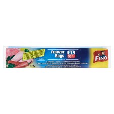 Fino Freezer Bags with Clips 3 L 50 pcs