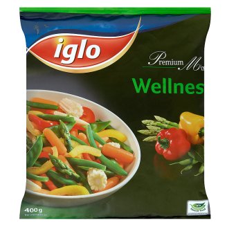 Iglo Wellness zeleninová zmes hlbokozmrazená 400 g