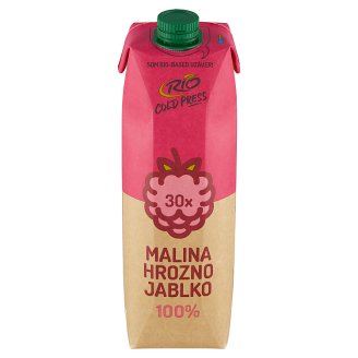 RIO FRESH 100% šťava ovocný mix s malinami 1 l