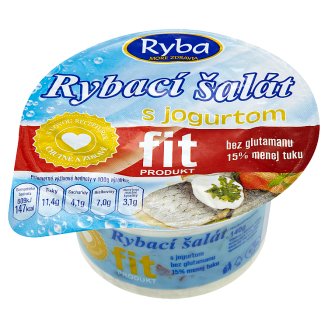 Ryba More Zdravia Rybací šalát s jogurtom 140 g