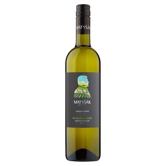 Matyšák Pinot Gris Quality White Dry Wine 0.75 L