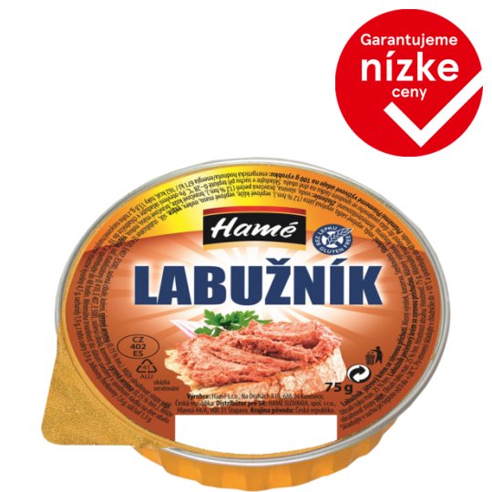 Hamé Delicate Liver Cream with Cheese Flavour 75 g
