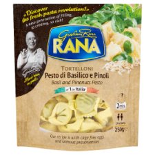 Rana Tortellini čerstvé vaječné cestoviny s bazalkovým pestom, syrom a pínovými orieškami 250 g