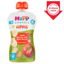 HiPP HiPPiS Bio jablko-banán-baby sušienky 100 g