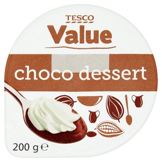 Tesco Value Kakaový dezert so šľahačkou 200 g