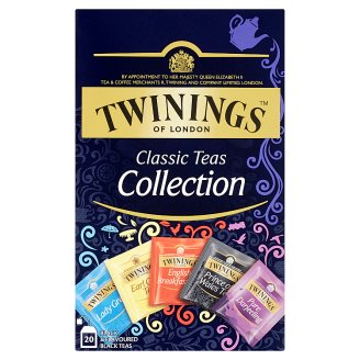 Twinings Classic kolekcia čiernych čajov 20 x 2 g