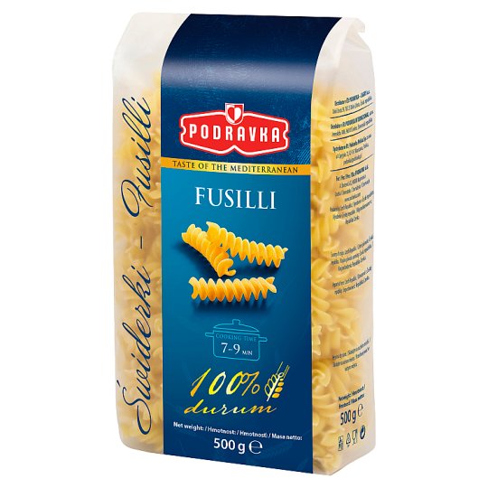 Podravka Fusilli semolínové cestoviny 500 g