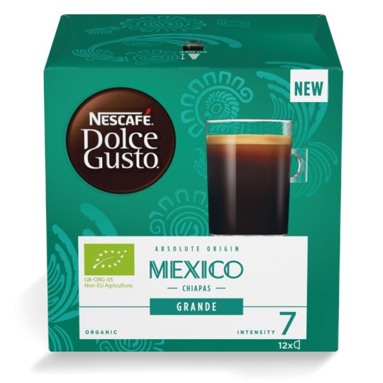 NESCAFÉ® Dolce Gusto® Mexico Chiapas Grande - kapsulová káva - 12 kapsúl v balení